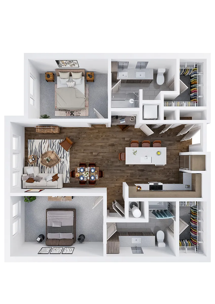 Floor plan B6