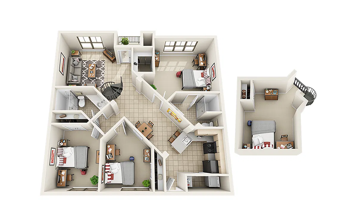 Floor plan C4 Loft