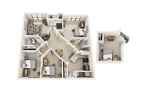 Floor plan C4 Loft