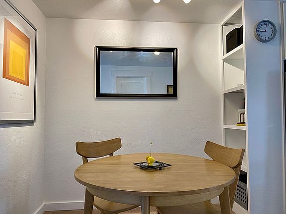 Dining area.
