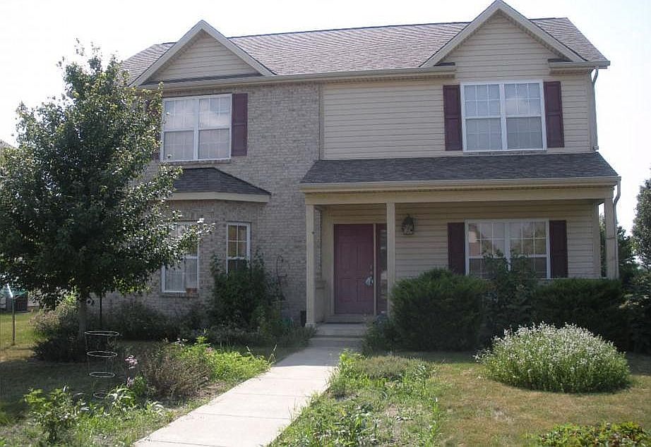 Back view of house