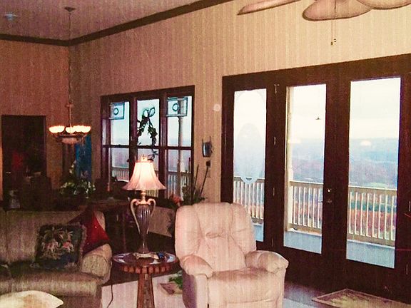 Great room with spectacular view. : No window treatments necessary. Hardwood floors, high ceiling, n