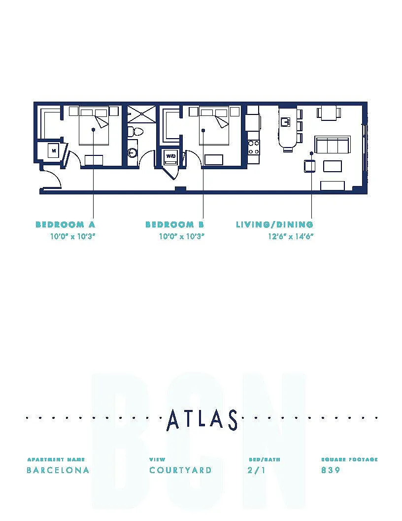 Floor plan Barcelona