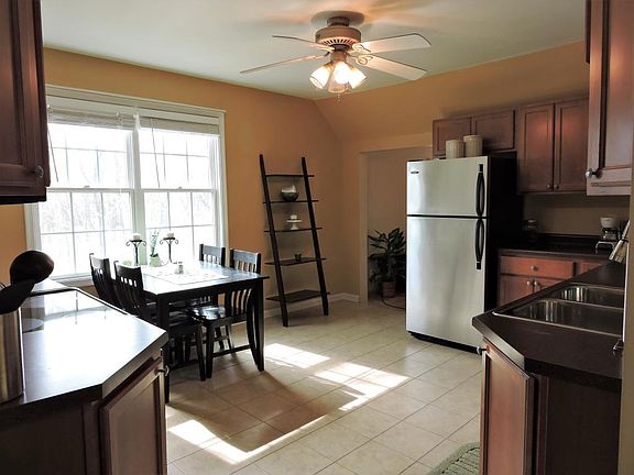 Ceramic tile floors and lots of sunshine