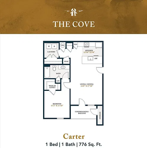 Floor plan Carter