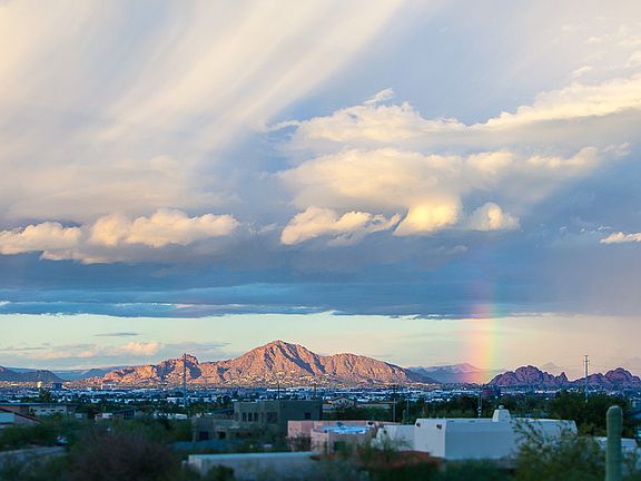View of Camelback from Patio