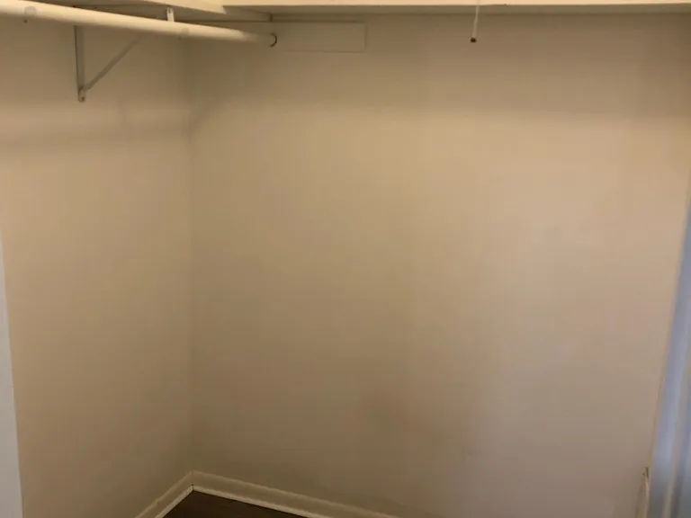 Walk in storage closet