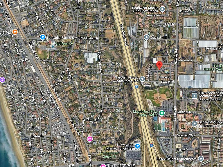 Location of Home in Encinitas