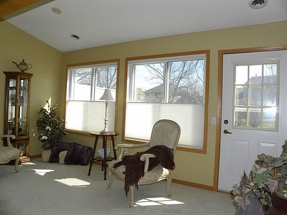 Relax on the 4 season porch with a serine view