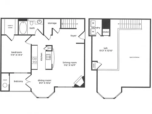 Floor plan Radiate