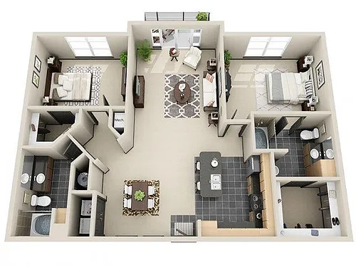 Floor plan B4