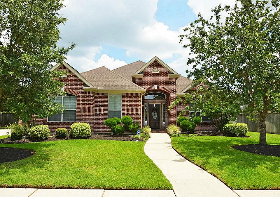 Large one story in gated community.