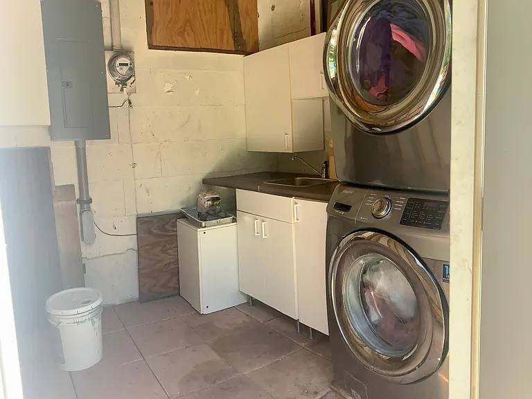 Laundry area