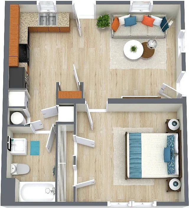 Floor plan Wolf's Cove