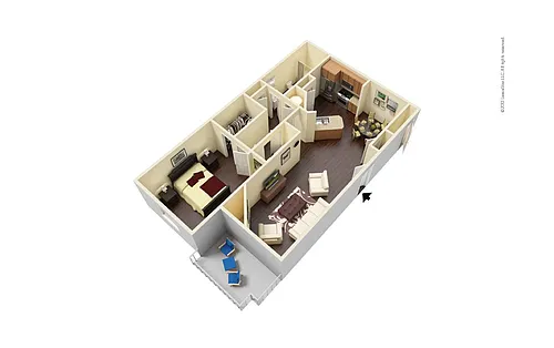 Floor plan Wimbledon West