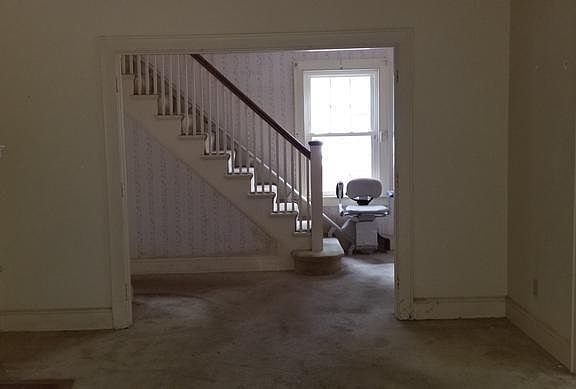 Living room to foyer