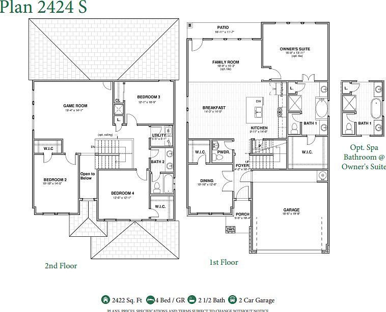 2424S Floorplan