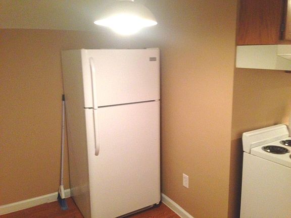 Kitchen to fridge view