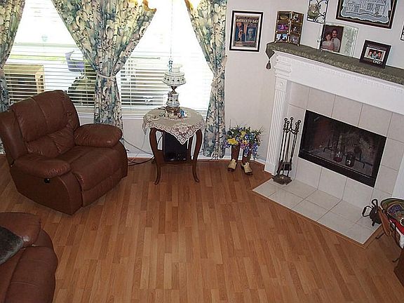 Another view of the family room which shows the big windows.