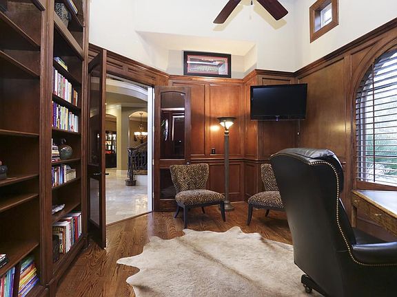 The Study is elegant and spacious