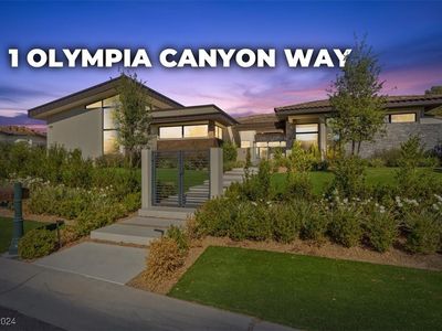 1 Olympia Canyon Way, Las Vegas, NV, 89141