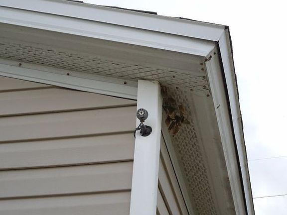 Camera over looking parking