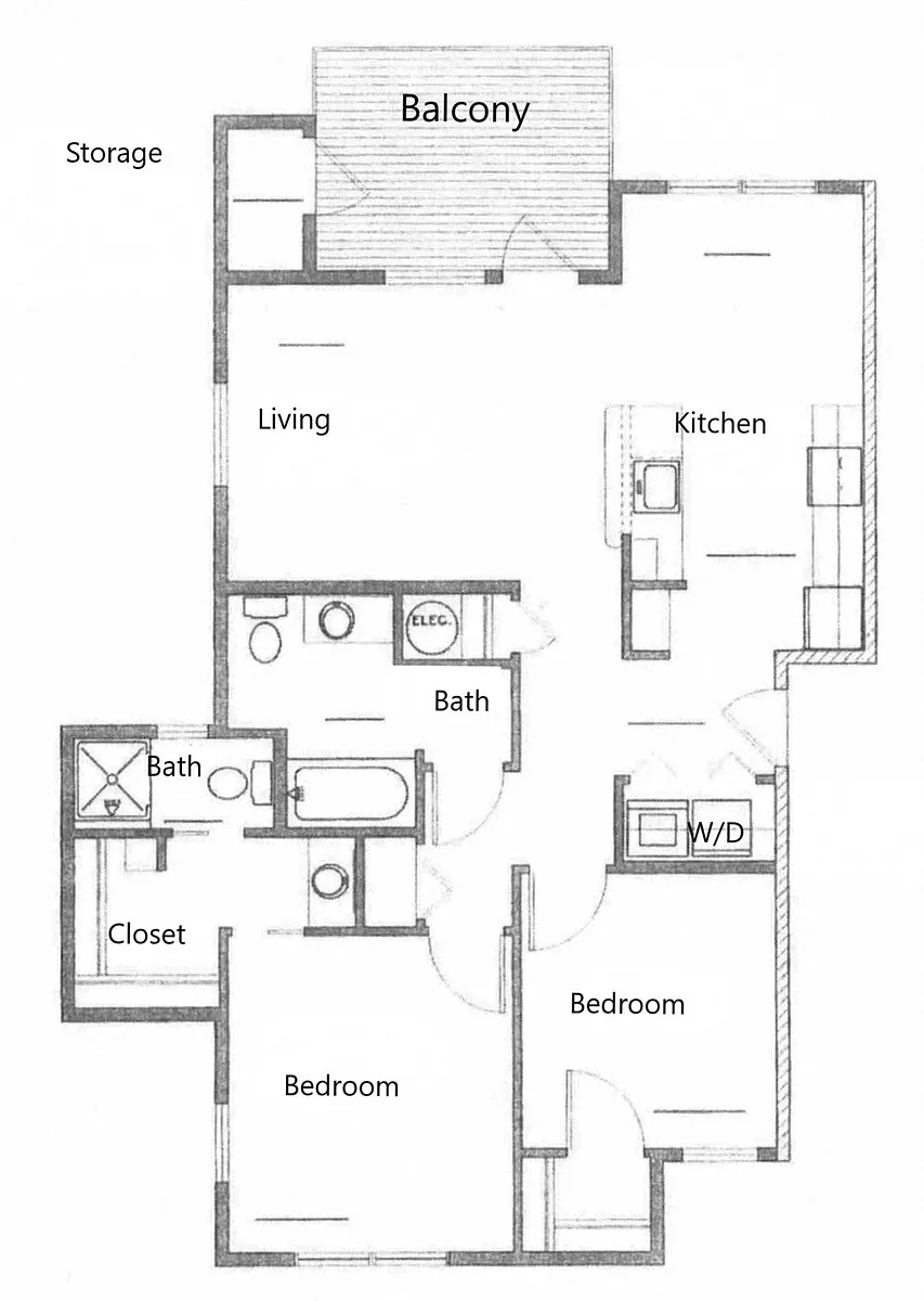 Floor plan 22 B
