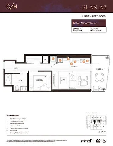 Floor plan Plan A2