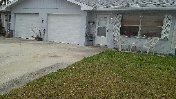 Front of duplex