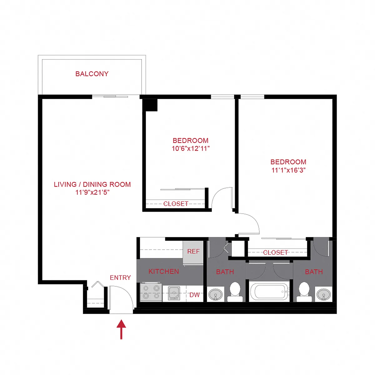 Floor plan B1