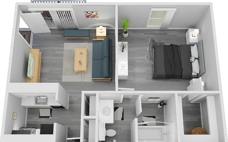 A2 Floorplan Diagram