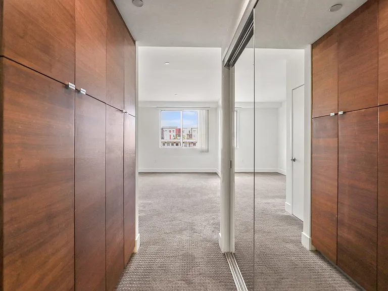 Built-In Storage Cabinets in Bedroom