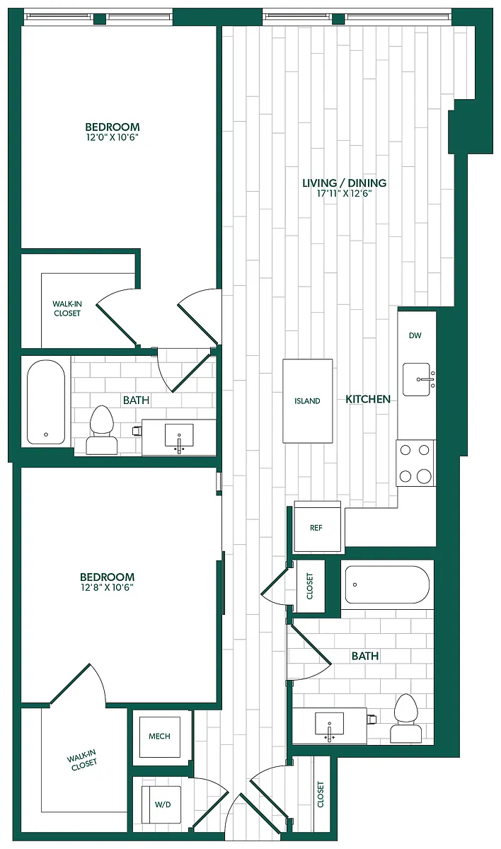 Floor plan C03A