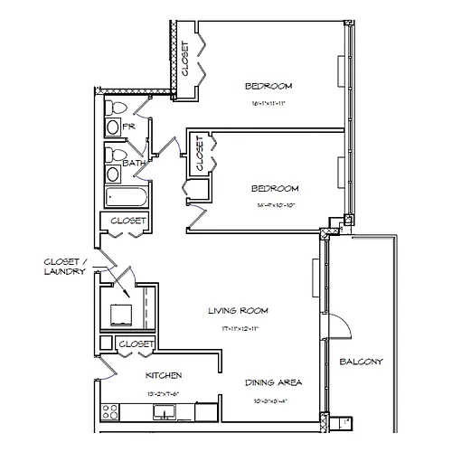 Floor plan B4