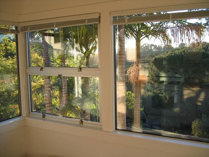 View from kitchen