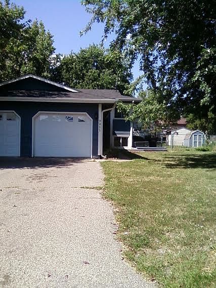 Front view of duplex side