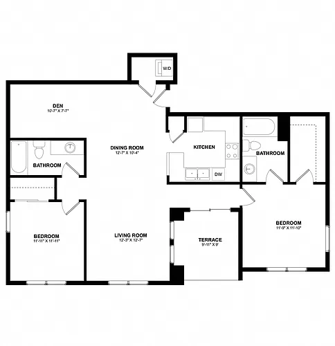 Floor plan B3