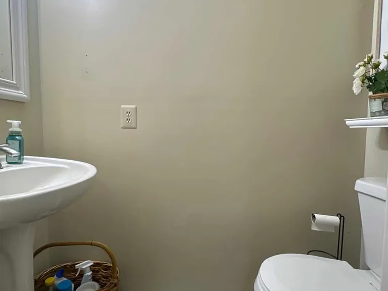 Half bath in basement