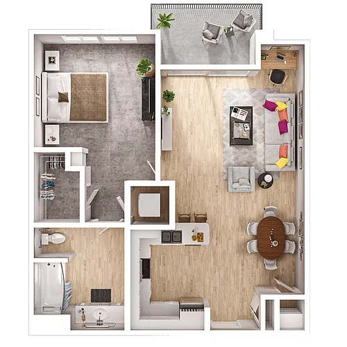 Floor plan A1F