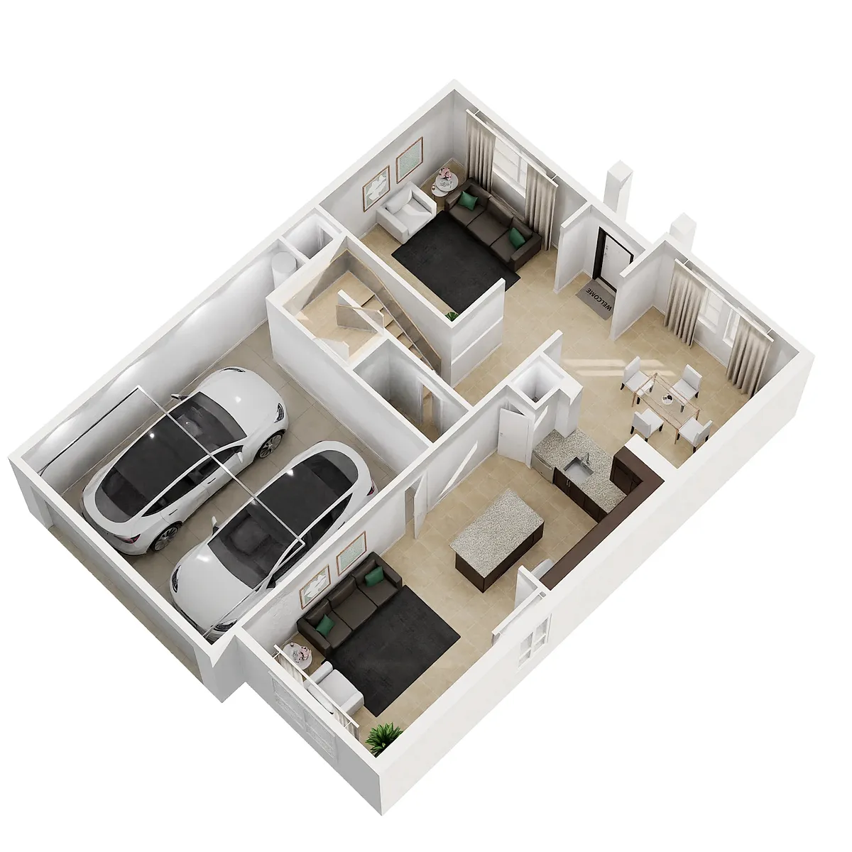 Floor plan Sicily