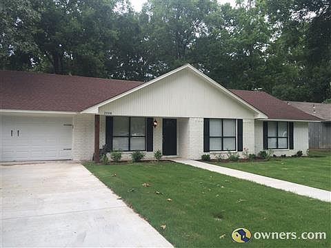 Front with new driveway
