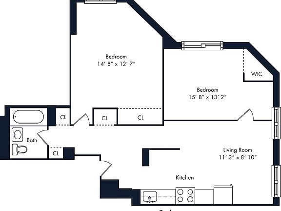2nd image of 480 2nd Ave APT 22C