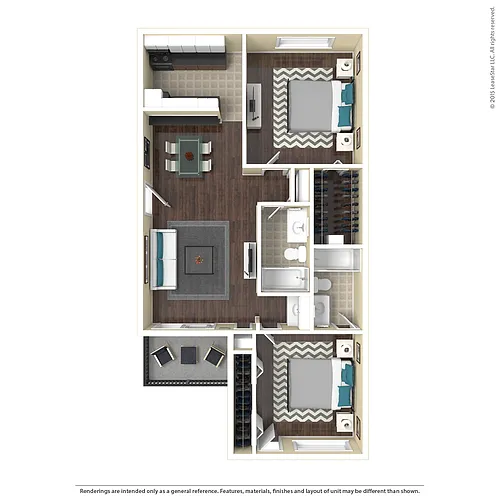 Floor plan B1