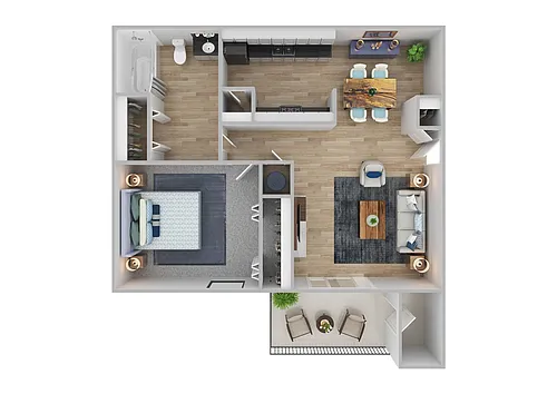 Floor plan The Willow