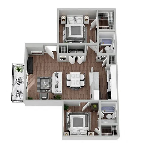 Floor plan B2