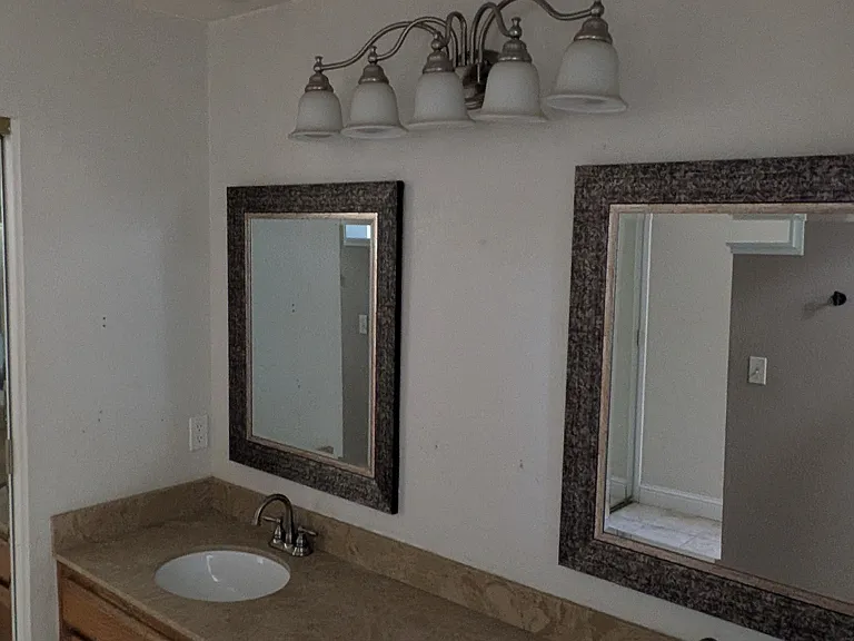 Master Bathroom with Double sinks