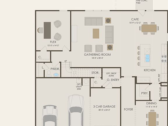 First Floor 4 br 3.5 ba