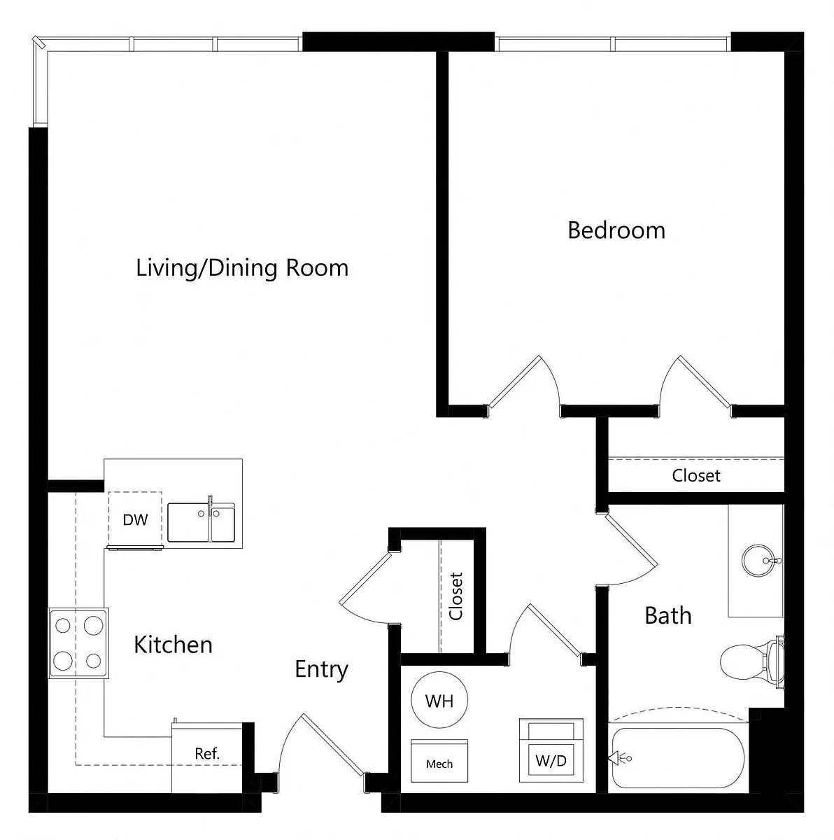 Floor plan Chicago