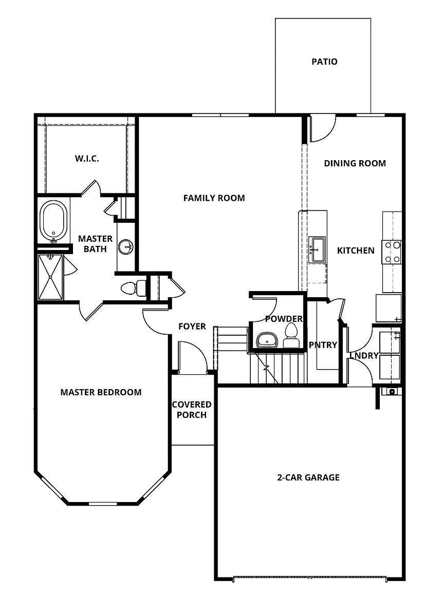 Floor plan Willow