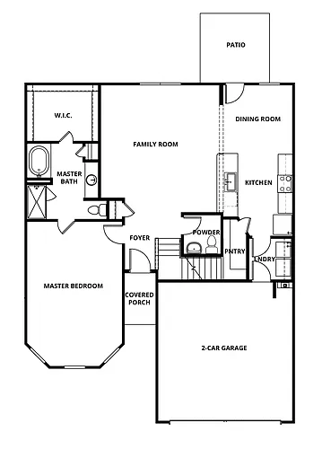 Floor plan Willow